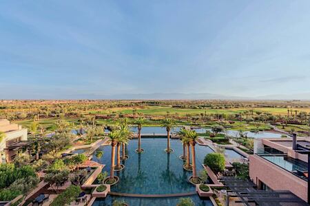 view at Royal Palm hotel Marrakesh