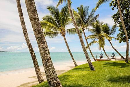 beach views at le saint geran hotel mauritius
