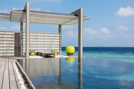 pool at cheval blanc randheli hotel maldives