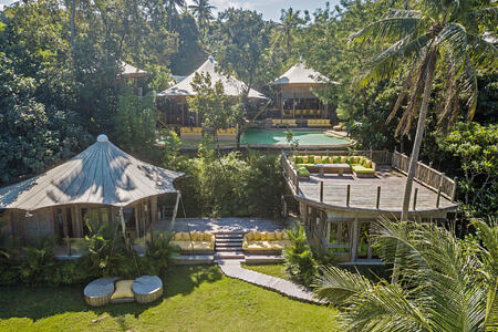 3 Bedroom Beach Pool Reserve at soneva kiri resort thailand