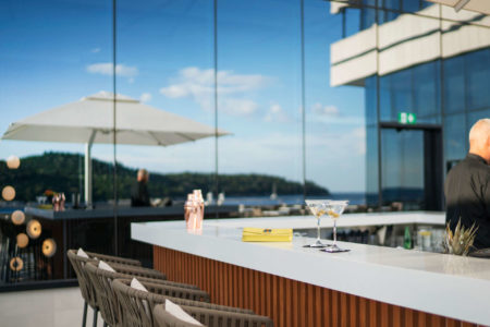 abakus piano bar terrace at hotel excelsior dubrovnik croatia