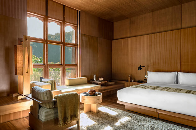 suite at Amankora Punakha hotel bhutan
