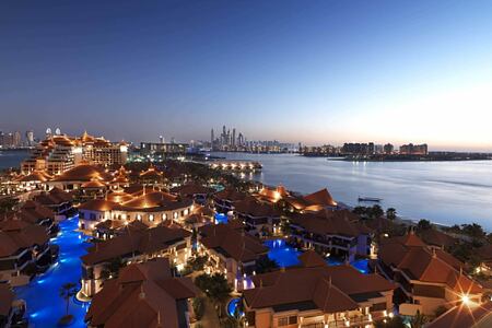 Anantara The Palm Dubai Resort - Aerial View (West)