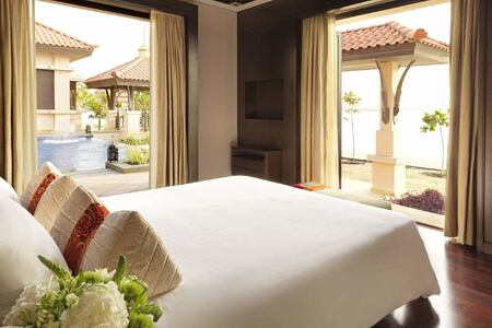 Anantara The Palm Dubai Resort - Two Bed Beach Villa Bedroom