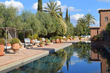 pool at beldi country club morocco