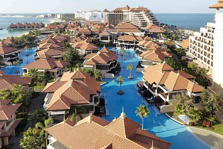 Anantara The Palm Dubai Resort - Aerial View (East) (1)