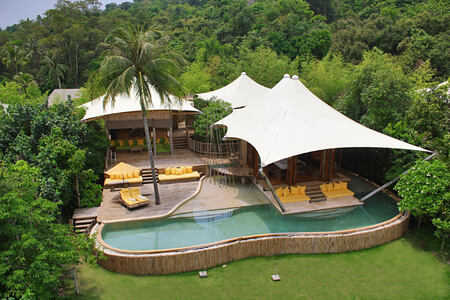 Beach Pool Villa Suite at soneva kiri resort thailand