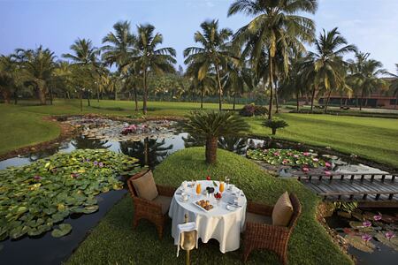 Champagne Breakfast at The Leela Goa Resort