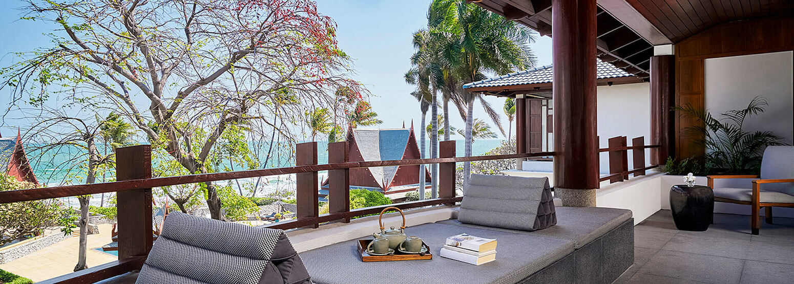 Champaka Suite Terrace at chiva som resort thailand