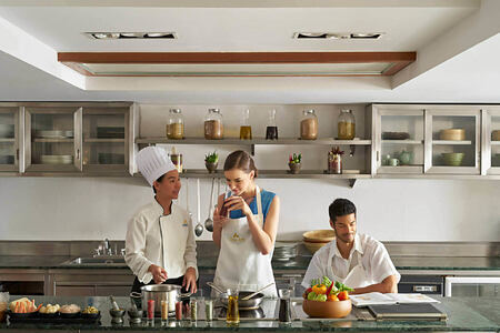 Cooking Classes at chiva som resort thailand