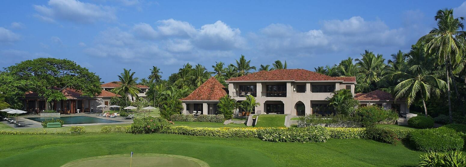 Club Ext from Golf Course at The Leela Goa Resort