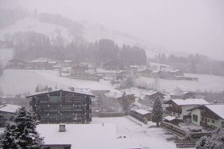 snow at hotel rosengarten austria
