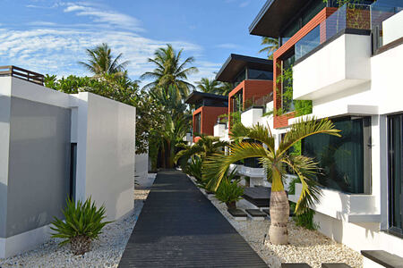 Family Villas Outside at aava resort and spa thailand