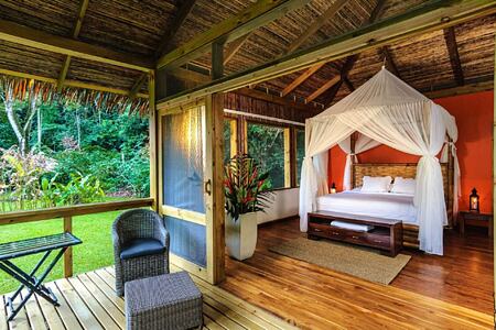 Garden suite at Pacuare Lodge Costa Rica