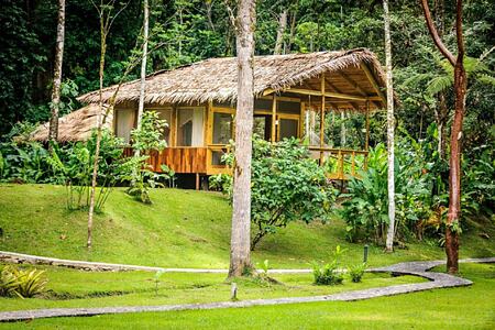 Garden suites exterior Pacuare Lodge Costa Rica