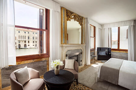 Grand Canal Suite at aman hotel venice