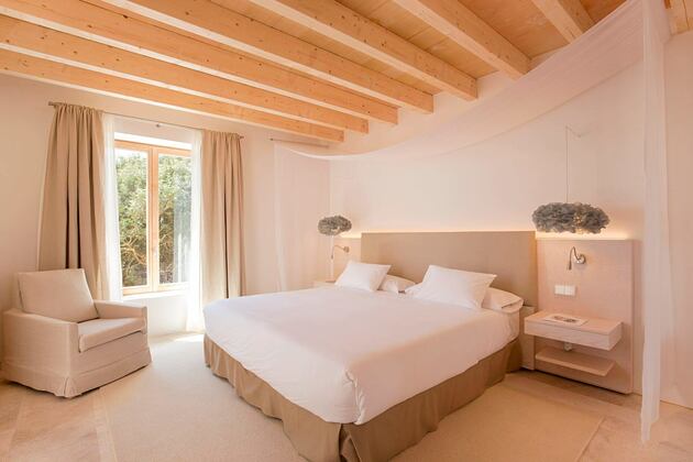 bedroom at font santa hotel mallorca spain