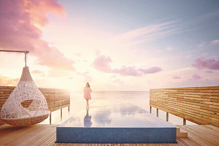 temptation villa at lux maldives resort
