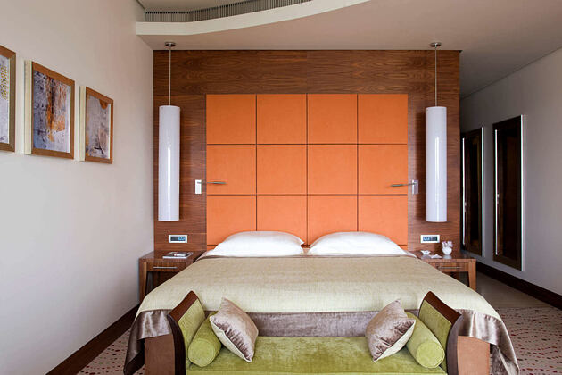 bedroom at Hotel Monte Mulini croatia