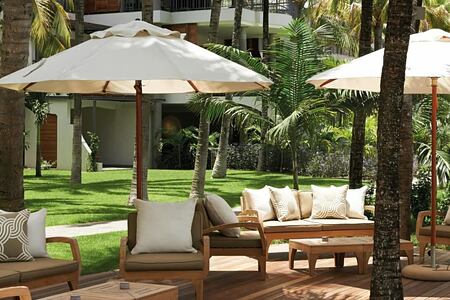 seating at royal palm hotel mauritius