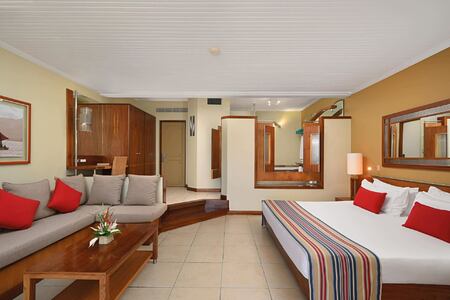room at shandrani resort mauritius