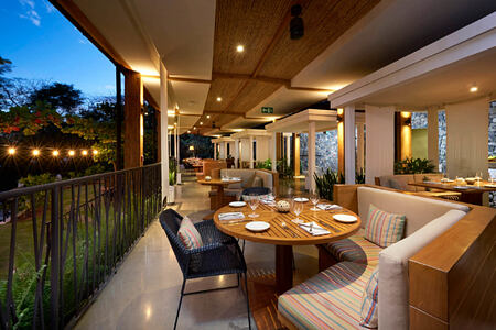 OSTRA RESTAURANT at andaz peninsula papagayo hotel costa rica