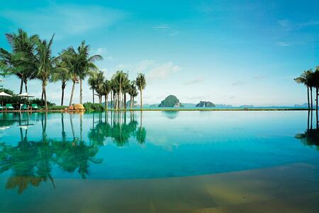 pool at phulay bay krabi resort thailand