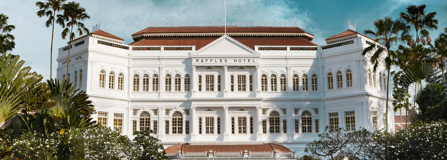 Raffles Hotel Singapore - Hotel Facade