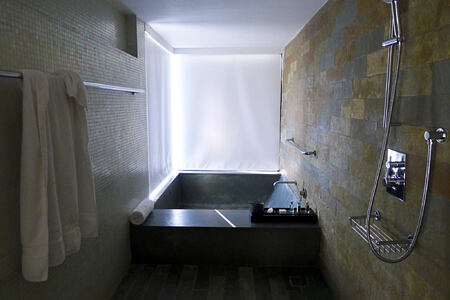 bathroom at Shillim Retreat and Spa