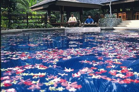 Swimming pool at Tanjong Jara Resort Malaysia