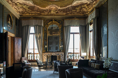 The Games Room at aman hotel venice