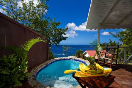 Private plunge pool at ti kaye resort and spa jamaica