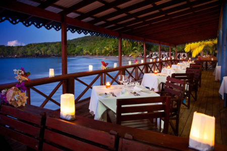 Ti Manje Beach Restaurant at ti kaye resort and spa jamaica