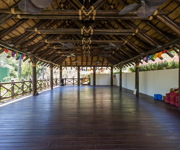 Yoga Pavilion at shanti som hotel spain