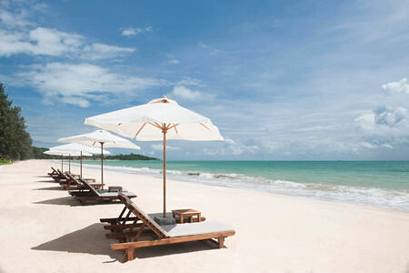 beach at layana resort and spa thailand