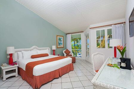 beach front room at st james morgan bay resort caribbean