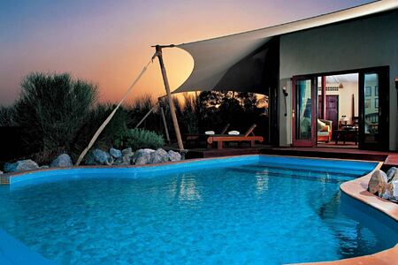 bedouin suite private pool at al maya desert resort dubai