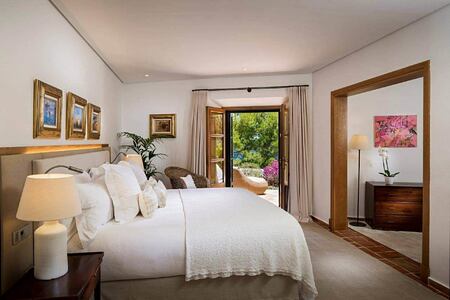 double bedroom at Sa Punta Hotel Mallorca