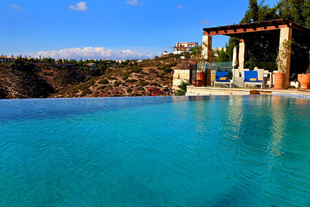 elite villa pool view at aphrodite hills hotel cyrpus