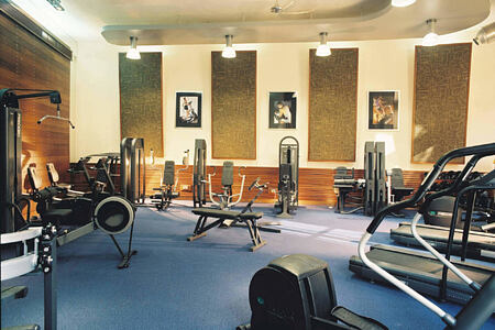 fitness room at columbia hotel cyprus