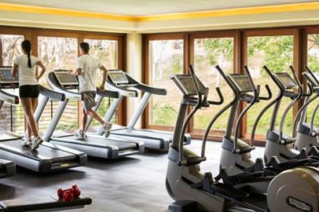 fitness room at four seasons paypagayo resort costa ricca