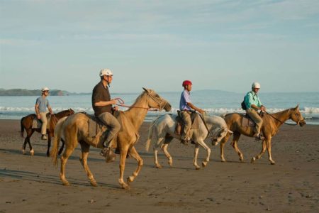 horse riding at punta islita hotel costa rica