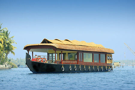 houseboat at Carnoustie Ayurveda & Wellness Resort