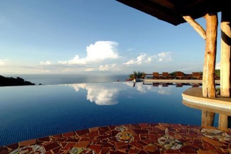 infinity pool at punta islita hotel costa rica