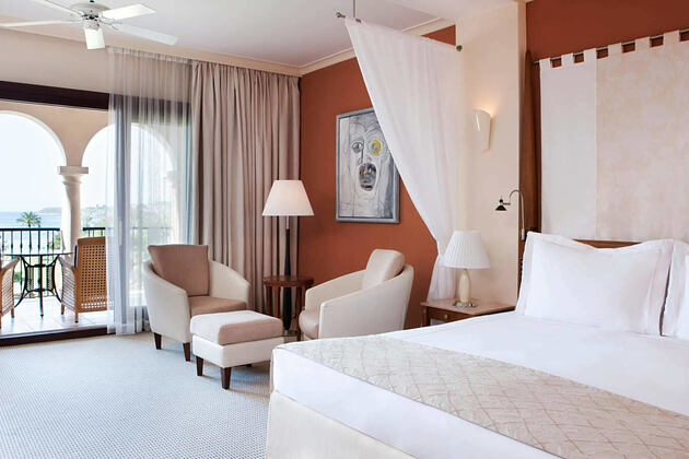 junior suite at St Regis Mardavall Resort Mallorca