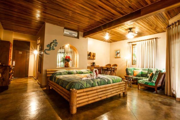 luxury suite at lost iguana hotel costa rica