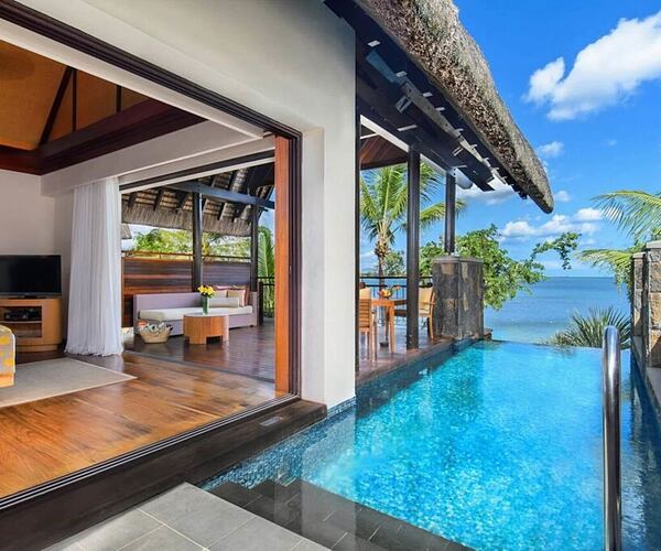 pool at angsana balaclava hotel mauritius