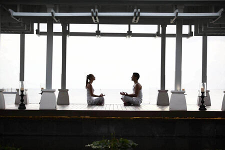 meditation at amatara wellness resort thailand