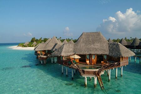 villa exterior at coco palm dhuni kolhu resort maldives