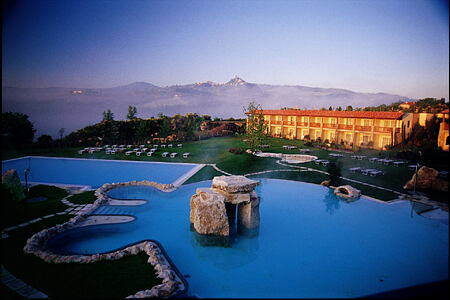 overview at Adler Thermae hotel italy